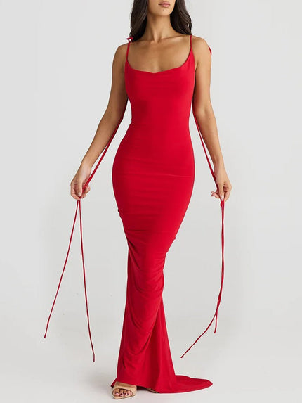 Mikayla Sleeveless Bodycon Maxi Dress - Fashion Pov