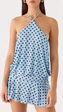 Mila Halter Polka Dot Shorts Set - Fashion Pov