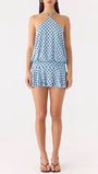 Mila Halter Polka Dot Shorts Set - Fashion Pov