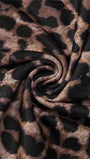 Mireille Leopard Lace Trim Mini Dress - Fashion Pov