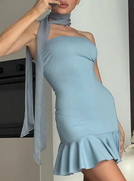 Miriam Sleeveless Mini Dress - Fashion Pov