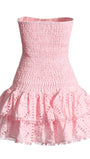Molly Hollow Out Strapless Mini Dress - Fashion Pov