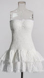 Molly Hollow Out Strapless Mini Dress - Fashion Pov