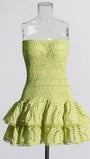 Molly Hollow Out Strapless Mini Dress - Fashion Pov