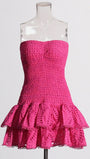 Molly Hollow Out Strapless Mini Dress - Fashion Pov