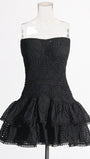 Molly Hollow Out Strapless Mini Dress - Fashion Pov