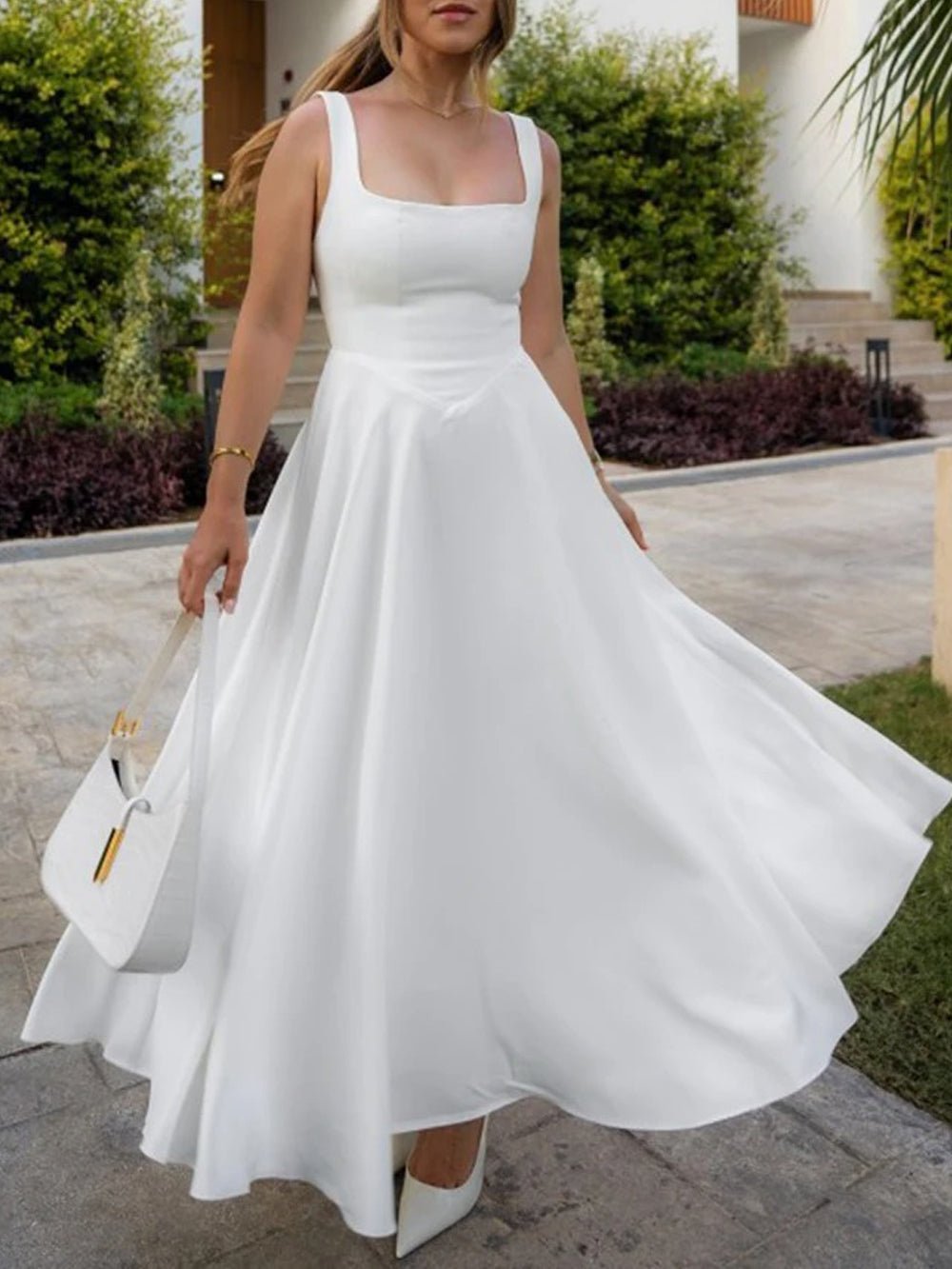 Morgan Sleeveless Maxi Dress - Fashion Pov