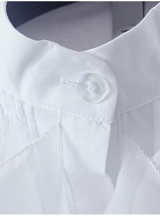 Natalie Ruffles Bodysuit Shirt - Fashion Pov