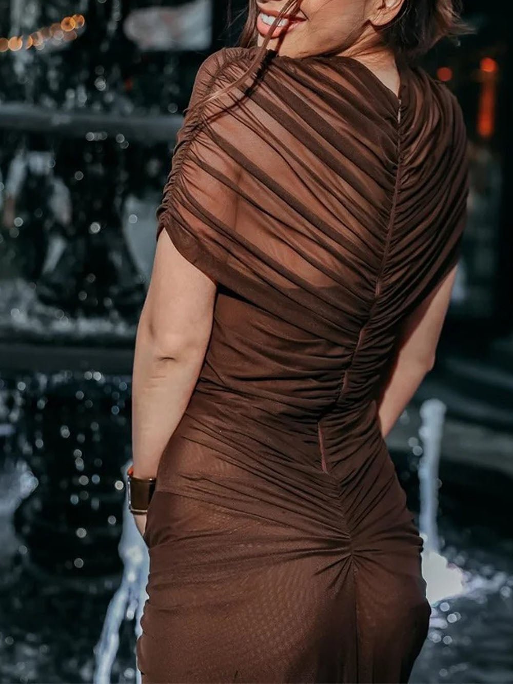 Nina Cutout Short Sleeve Maxi Dress - Fashion Pov