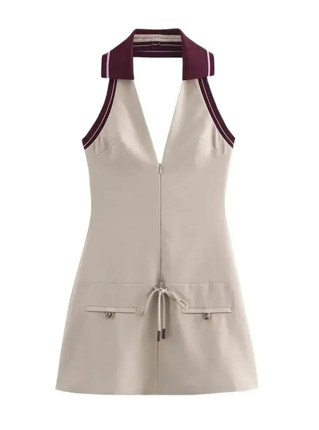 Noa Backless Mini Dress - Fashion Pov