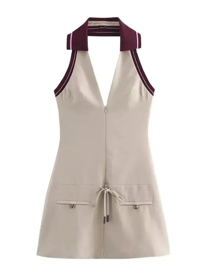 Noa Backless Mini Dress - Fashion Pov