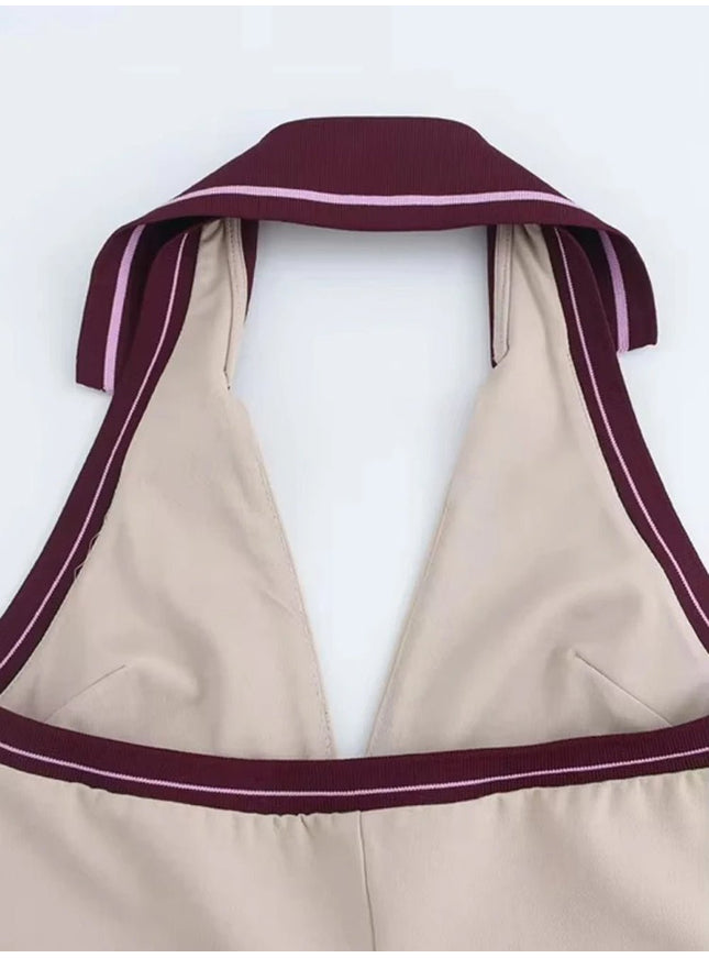 Noa Backless Mini Dress - Fashion Pov