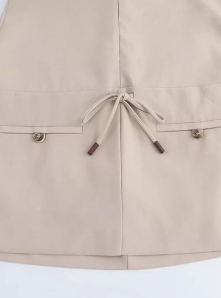 Noa Backless Mini Dress - Fashion Pov