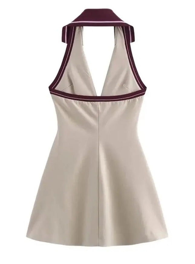 Noa Backless Mini Dress - Fashion Pov