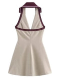 Noa Backless Mini Dress - Fashion Pov