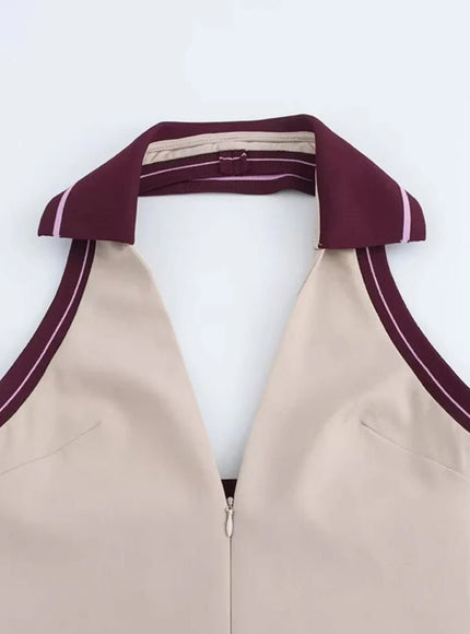 Noa Backless Mini Dress - Fashion Pov