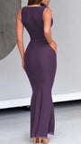Noelle Draped Off Shoulder Maxi Dress - Fashion Pov