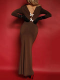 Nova Long Sleeve Maxi Dress - Fashion Pov