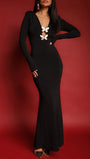 Nova Long Sleeve Maxi Dress - Fashion Pov