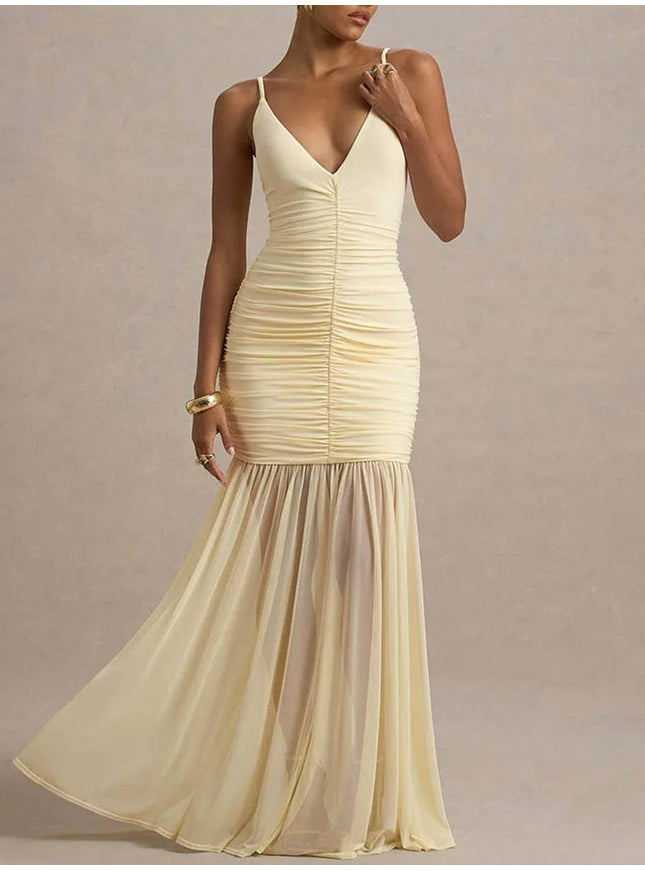 Nyla Backless Maxi Dress - Fashion Pov