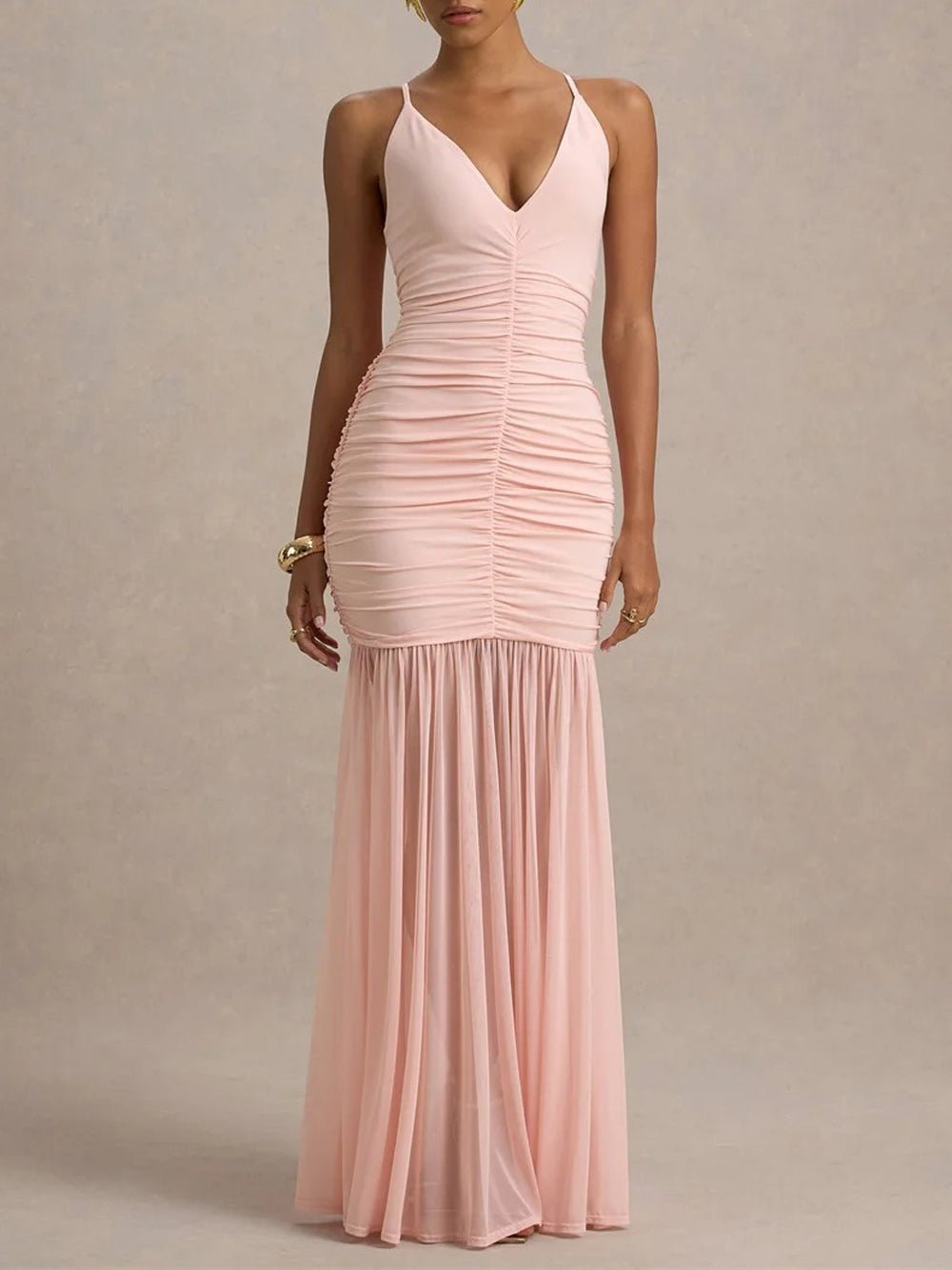 Nyla Backless Maxi Dress - Fashion Pov