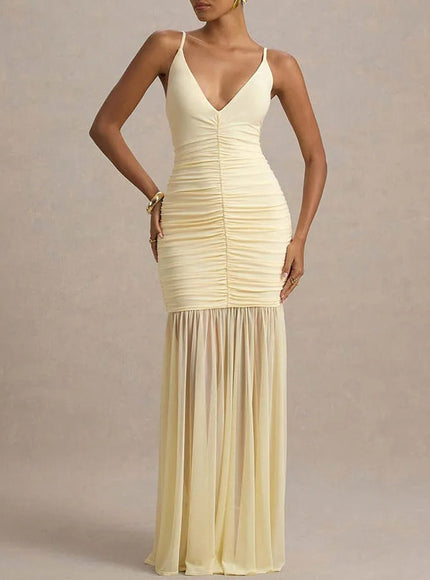 Nyla Backless Maxi Dress - Fashion Pov