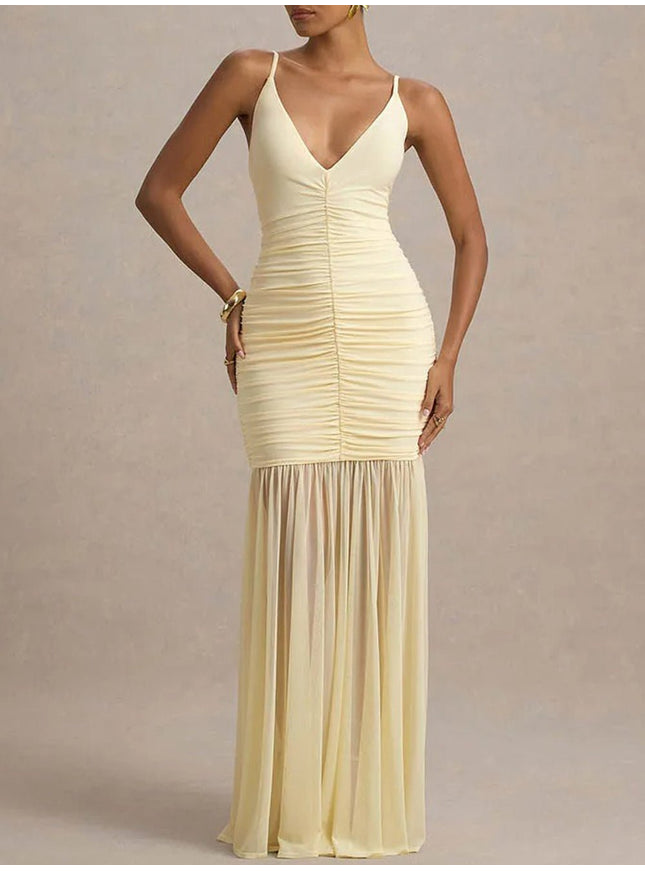 Nyla Backless Maxi Dress - Fashion Pov
