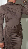 Oakley Long Sleeve Maxi Dress - Fashion Pov