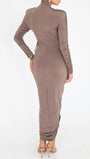 Oakley Long Sleeve Maxi Dress - Fashion Pov