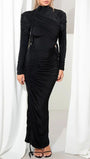 Oakley Long Sleeve Maxi Dress - Fashion Pov