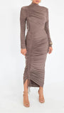 Oakley Long Sleeve Maxi Dress - Fashion Pov