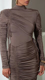 Oakley Long Sleeve Maxi Dress - Fashion Pov