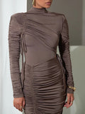 Oakley Long Sleeve Maxi Dress - Fashion Pov