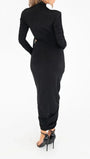 Oakley Long Sleeve Maxi Dress - Fashion Pov