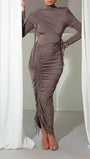 Oakley Long Sleeve Maxi Dress - Fashion Pov