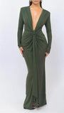 Oaklynn Bodycon Split Maxi Dress - Fashion Pov