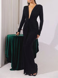 Oaklynn Bodycon Split Maxi Dress - Fashion Pov