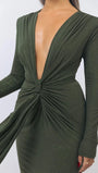 Oaklynn Bodycon Split Maxi Dress - Fashion Pov