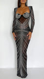 Olive Bodycon Maxi Dress - Fashion Pov