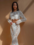 Olivia Long Skirt & Top Set - Fashion Pov