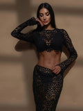 Olivia Long Skirt & Top Set - Fashion Pov