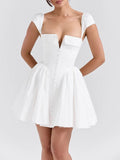 Ophelia Short Sleeve Mini Dress