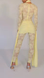 Paloma Lace Mesh Pants Set - Fashion Pov