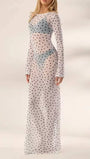 Paloma Mesh Swim Cover Maxi Dress - Fashion Pov