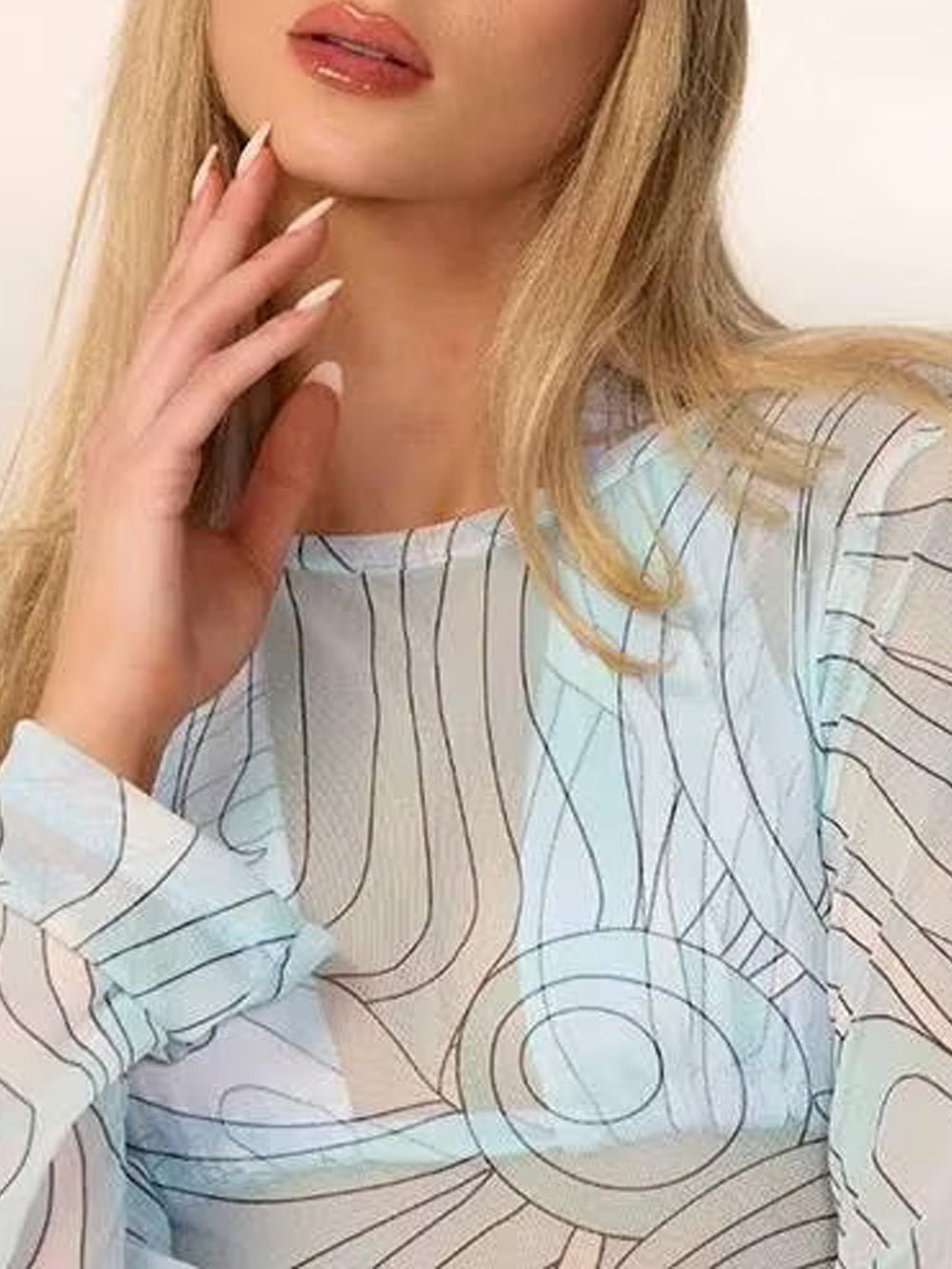 Paloma Mesh Swim Cover Maxi Dress - Fashion Pov