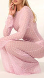 Paloma Mesh Swim Cover Maxi Dress - Fashion Pov