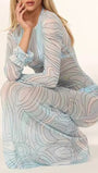 Paloma Mesh Swim Cover Maxi Dress - Fashion Pov