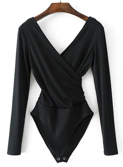 Paris Bodysuit Backless Top - Fashion Pov