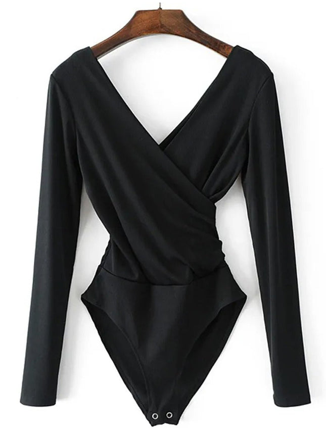 Paris Bodysuit Backless Top - Fashion Pov