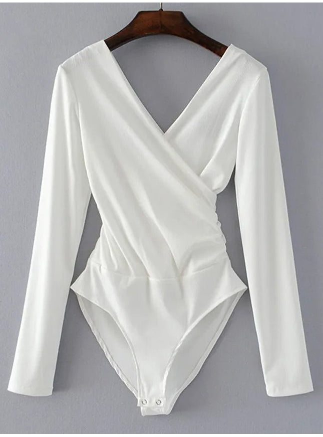 Paris Bodysuit Backless Top - Fashion Pov